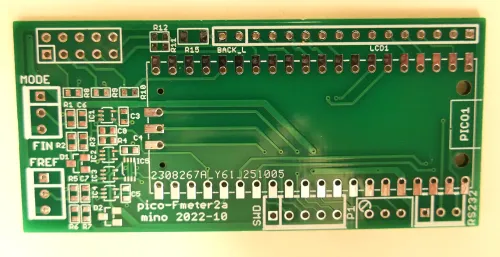 FMeter-RPI pico PCB